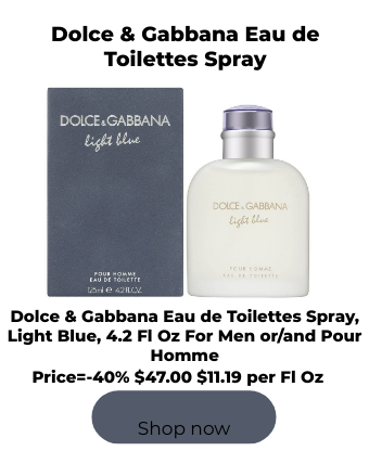 Dolce &Gabbana Eau de Toilettes Spray