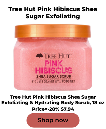 Tree Hut Pink Hibiscus Shea Sugar Exfoliating