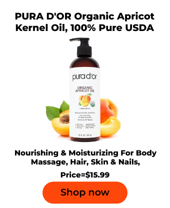 PURA D'OR Organic Apricot kernel oil,