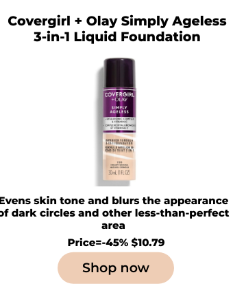 Covergirl+Olay Simply Ageless 3-in-1 Liquid Foundation