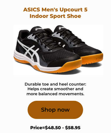 ASICS Men's upcourt 5 indoor sport shoe