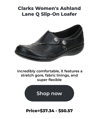 Clarks Women's Ashland Lane Q Slip-On Loafer