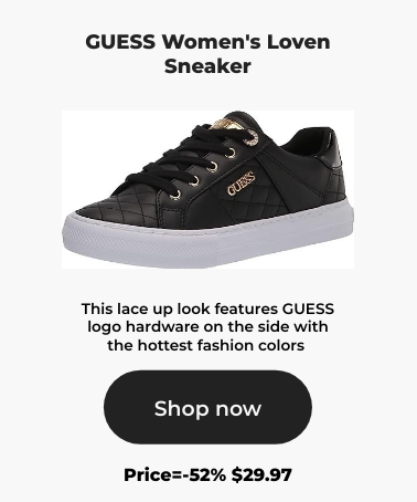 GUESS Women's Loven Sneaker